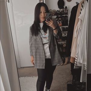 Plaid Blazer